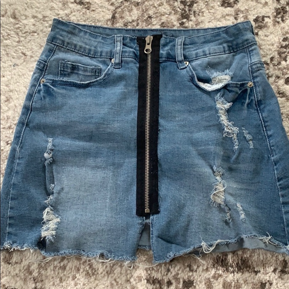 Jean skirt